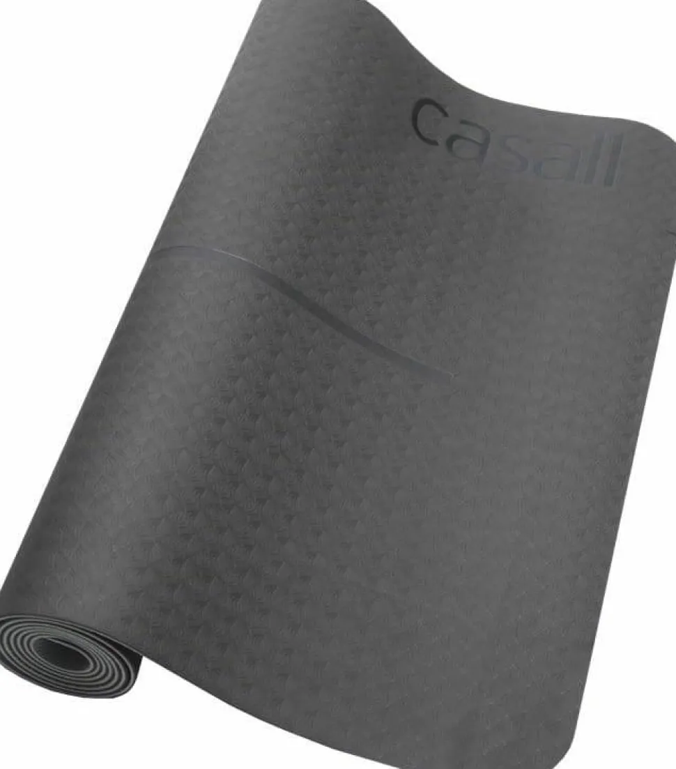 Casall Yoga Mat Position 4 mm Black/Grey