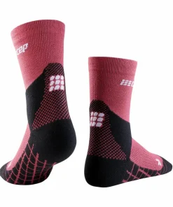 Sale Women's Hiking Light Merino Mid Cut Compression Socks Damstrumpor