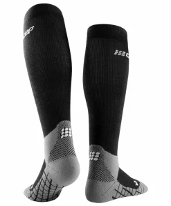 CEP Women's Hiking Light Merino Tall Compression Socks Black Clearance