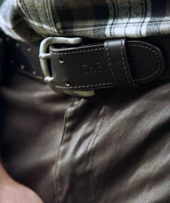 Chevalier Barrow Leather Belt Leather Brown Best