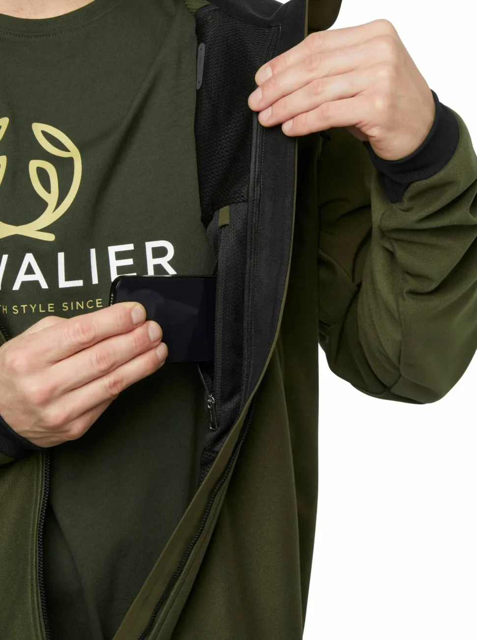 Chevalier Men's Ventus Windblocker Jacket Tobacco Green
