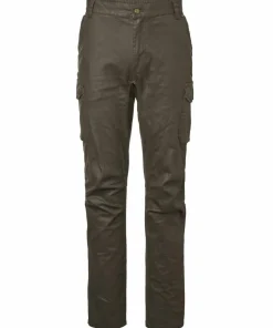 Chevalier Men's Vintage Pants Leather Brown