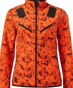 Chevalier Women's Mist Windblocker Reversible Jacket High Vis Orange Deer Clearance