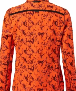 Chevalier Women's Mist Windblocker Reversible Jacket High Vis Orange Deer Clearance