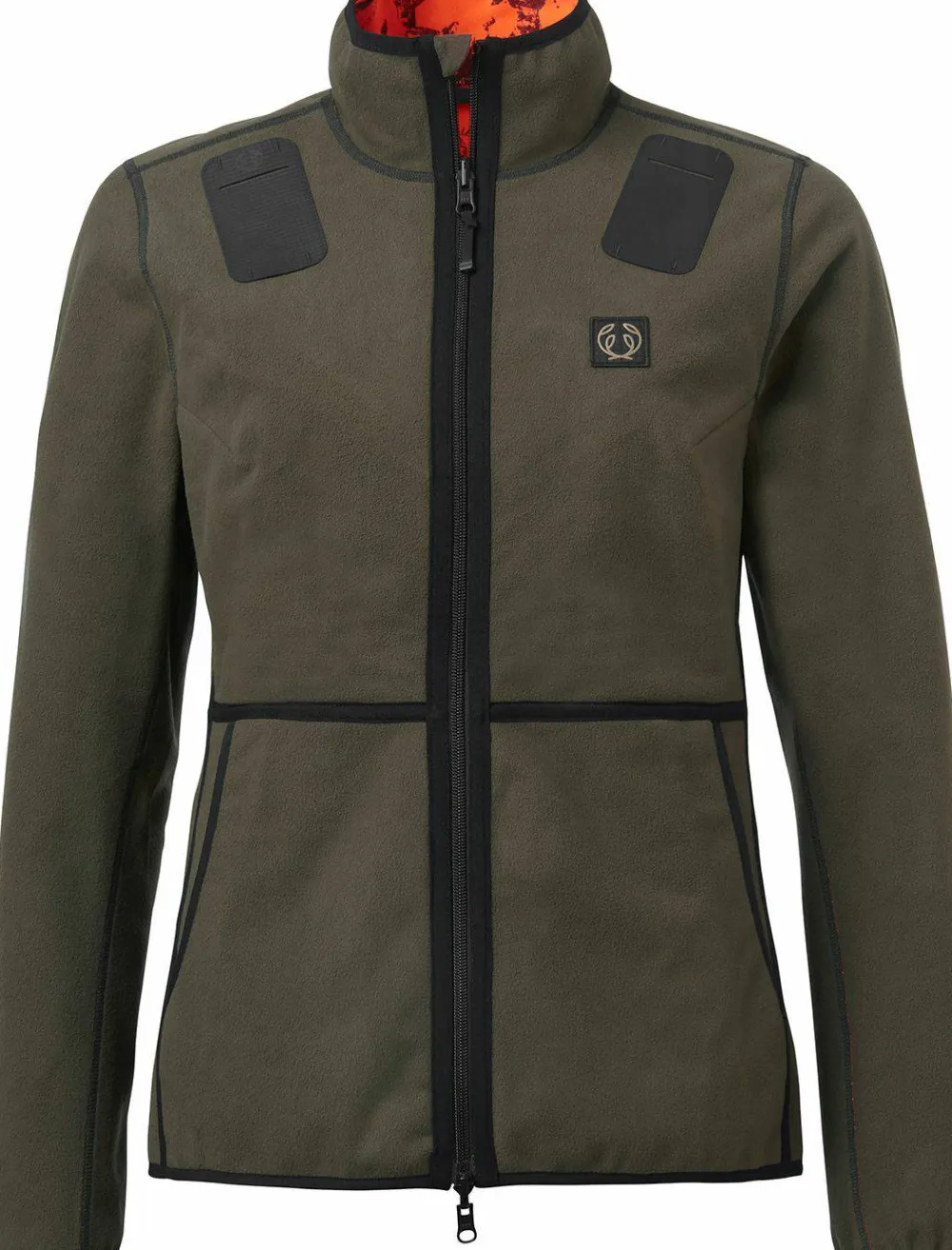 Chevalier Women's Mist Windblocker Reversible Jacket High Vis Orange Deer Clearance