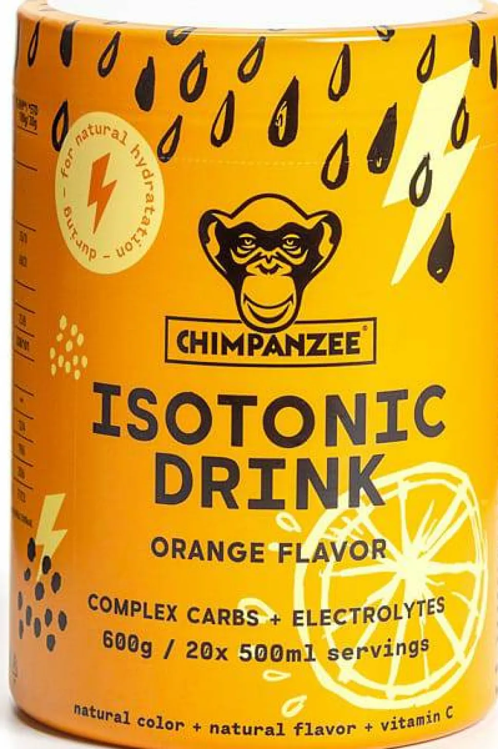 Chimpanzee Isotonic Drink Orange 600 g Orange