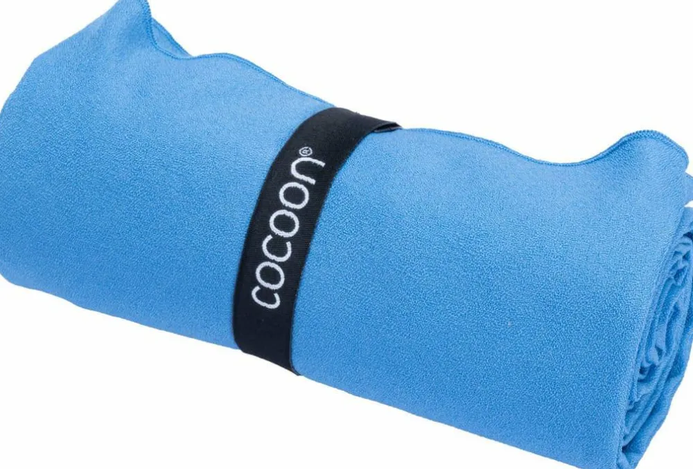 Cocoon Microfiber Towel Hyperlight L Lagoon Blue Clearance