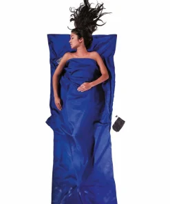 Cocoon TravelSheet Silk Ultramarine Blue