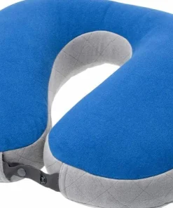 Cocoon U-Shaped Down Neck Pillow True Blue/Grey