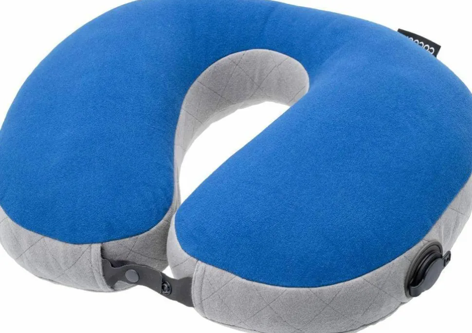 Cocoon U-Shaped Down Neck Pillow True Blue/Grey