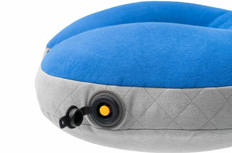Cocoon U-Shaped Down Neck Pillow True Blue/Grey