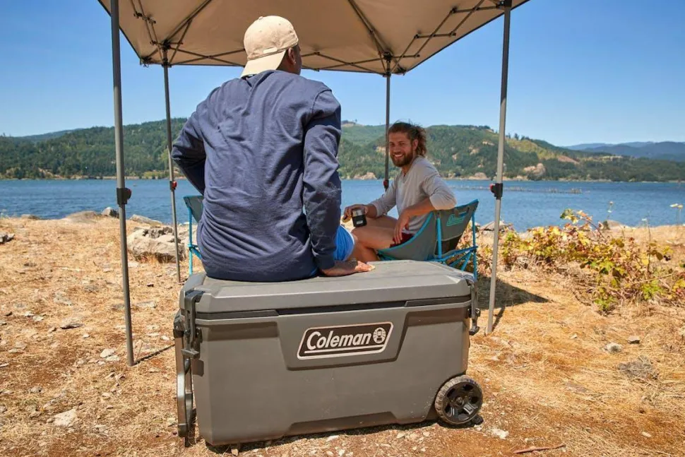 Coleman Convoy 100qt Wheeled Grey