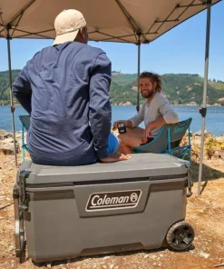Coleman Convoy 100qt Wheeled Grey Best