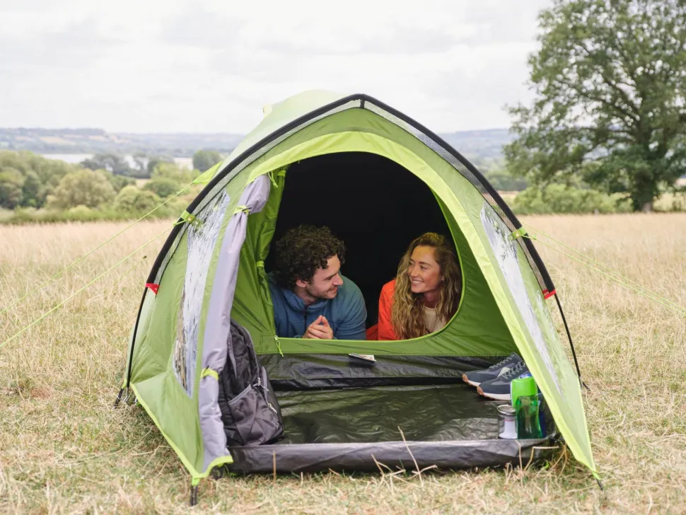 Coleman Tent Darwin 2 Plus Blackout Green-green