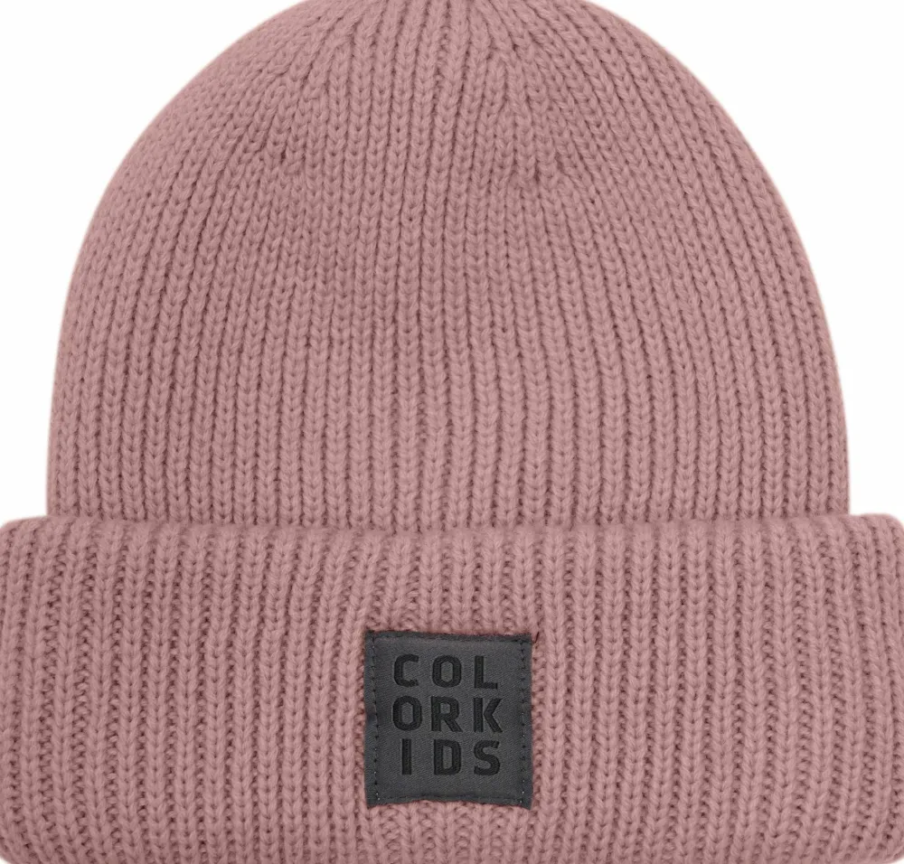 Color Kids Kids' Beanie With Wool Woodrose Best