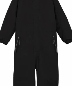 Color Kids Kids' Coverall With Fake Fur Black Clearance