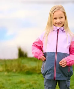 Hot Kids' Jacket Colorblock Barn Barnjackor & Västar