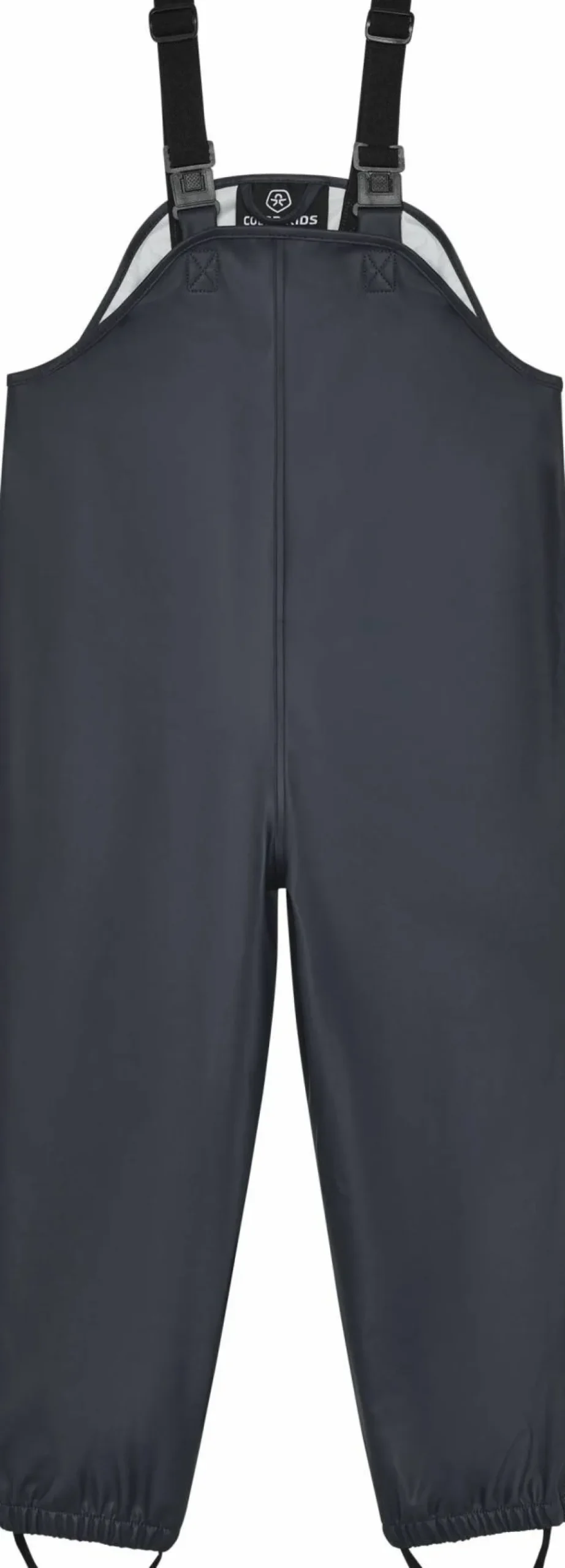 Color Kids Kids' Rain PU Pants Bib Ebony