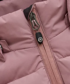 Color Kids Kids' Ski Jacket Quilt & Colorblock Woodrose