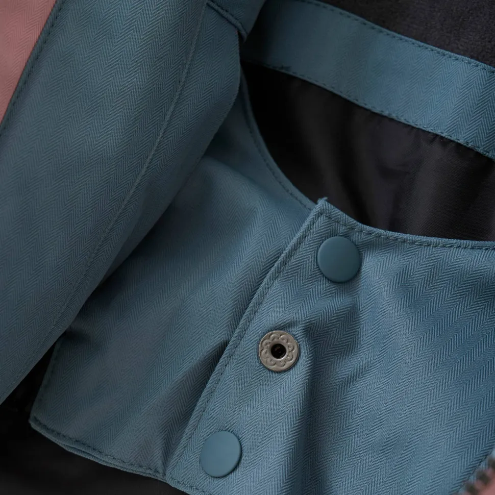 Color Kids Kids' Ski Jacket Colorblock Woodrose