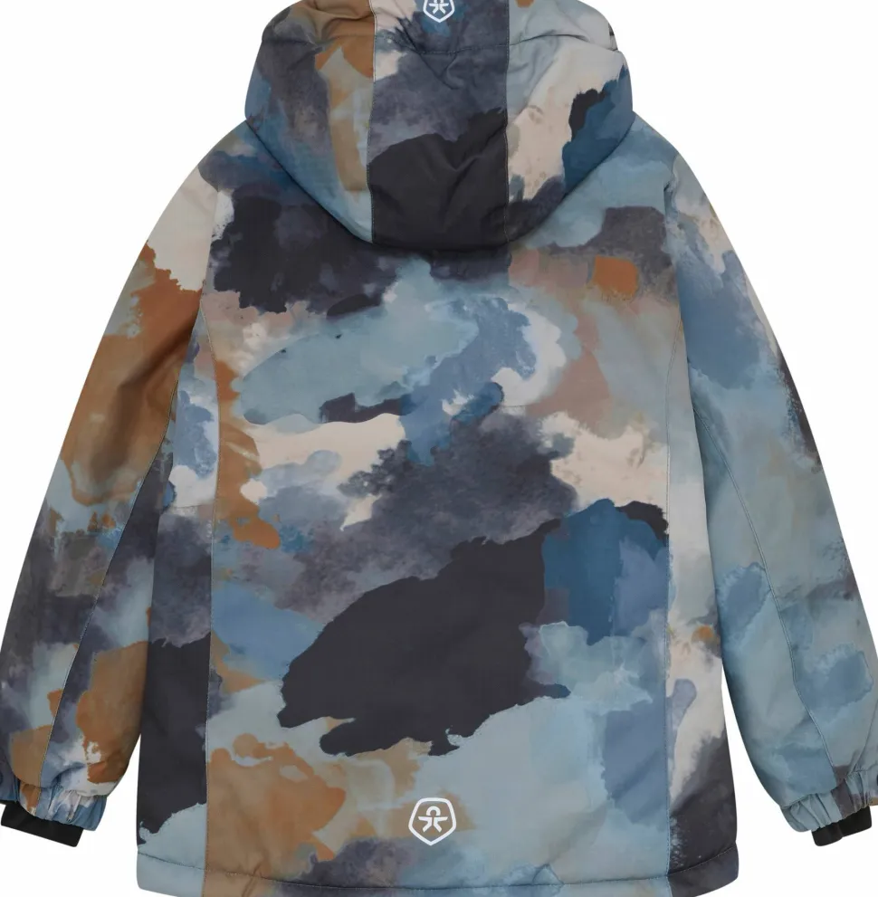Color Kids Kids' Ski Jacket AOP Stormy Weather