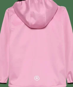 Color Kids Kids' Softshell With Fleece Begonia Pink