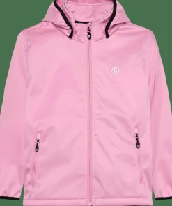 Color Kids Kids' Softshell With Fleece Begonia Pink