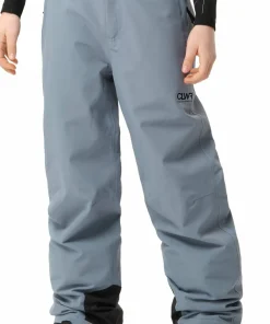ColourWear Juniors' Line Pants Grey Blue Hot