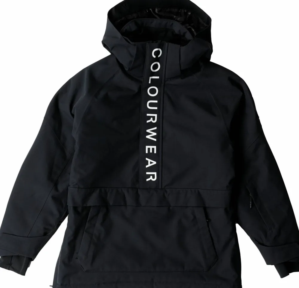 ColourWear Juniors' Signature Anorak Black