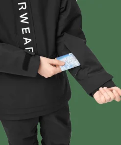 ColourWear Juniors' Signature Anorak Black