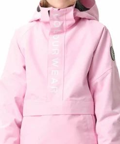 ColourWear Juniors' Signature Anorak Light Pink Discount