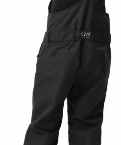 ColourWear Juniors' Slash Bib Pants Black