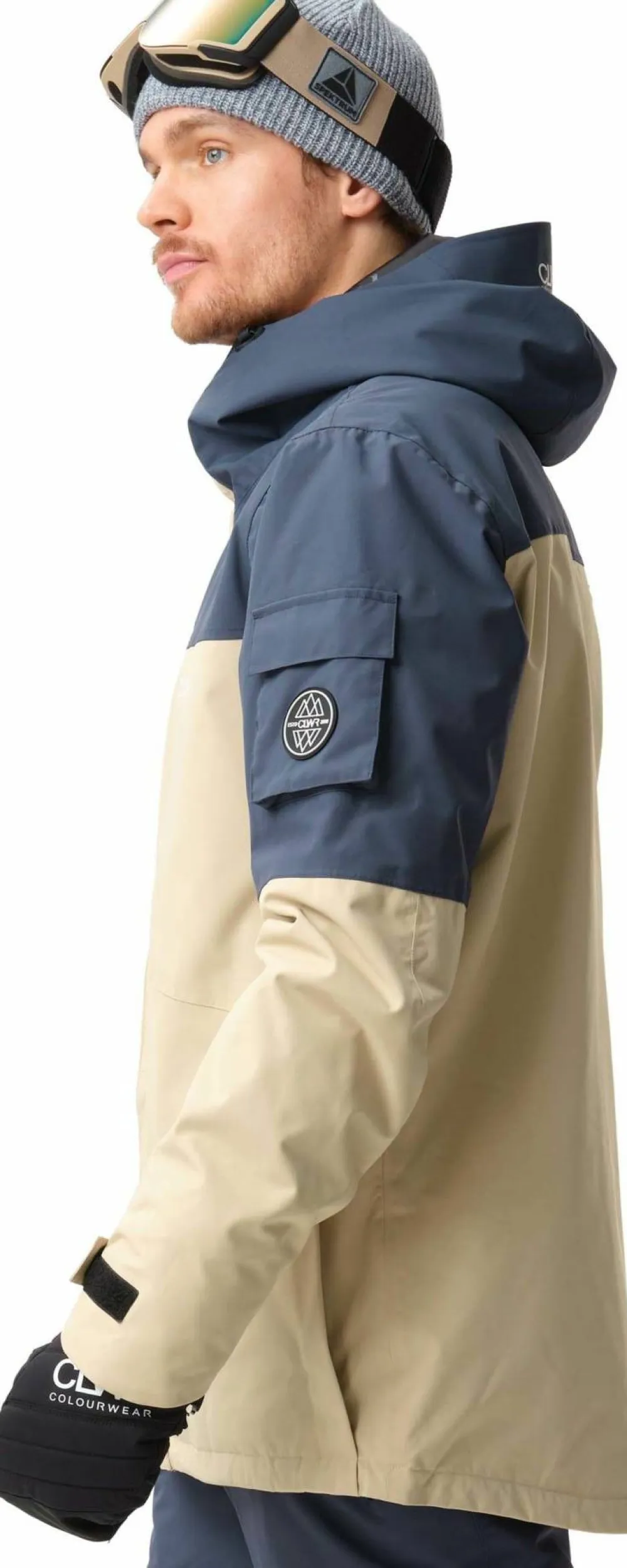 ColourWear Men's Eagle Jacket Sand Discount