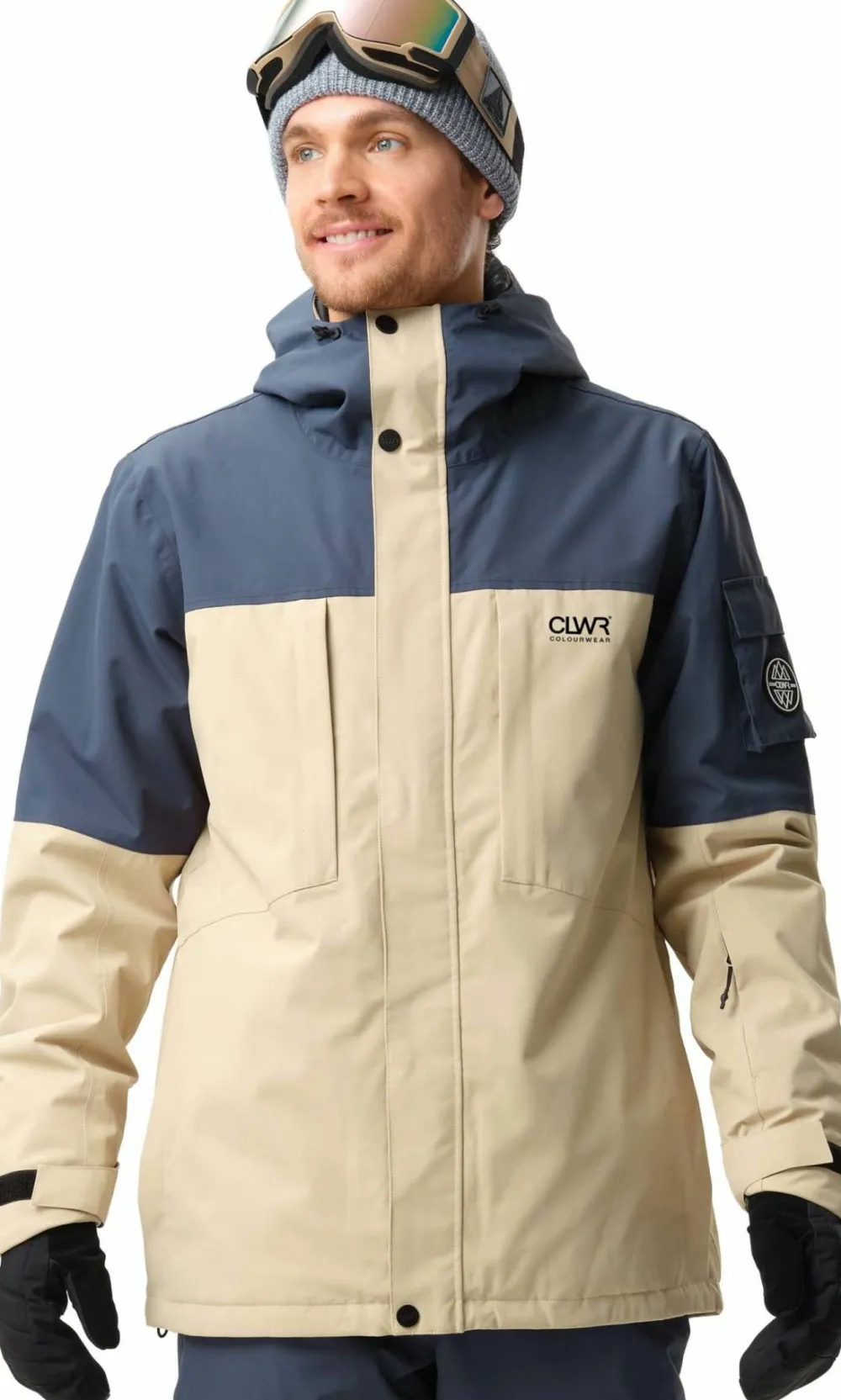 ColourWear Men's Eagle Jacket Sand Discount