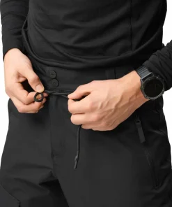 ColourWear Men's Flight Pants Black Clearance