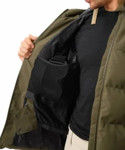 ColourWear Men's Pole Jacket Dark Olive