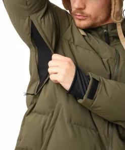 ColourWear Men's Pole Jacket Dark Olive
