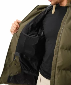 ColourWear Men's Pole Jacket Dark Olive New