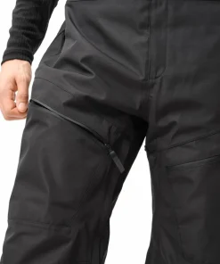 ColourWear Men's Slash Bib Pants Black