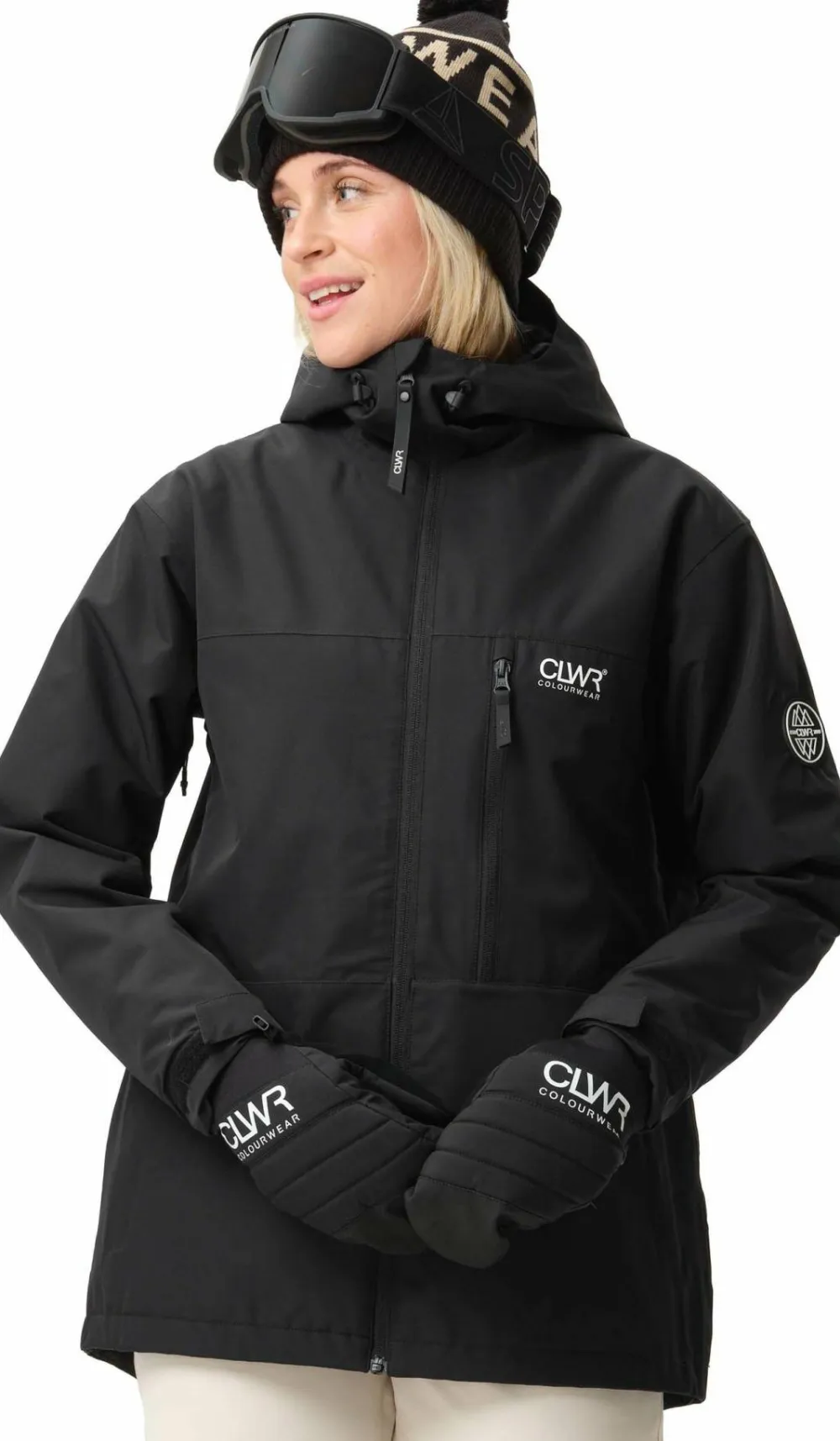 ColourWear Women's Cookie Jacket Black Best
