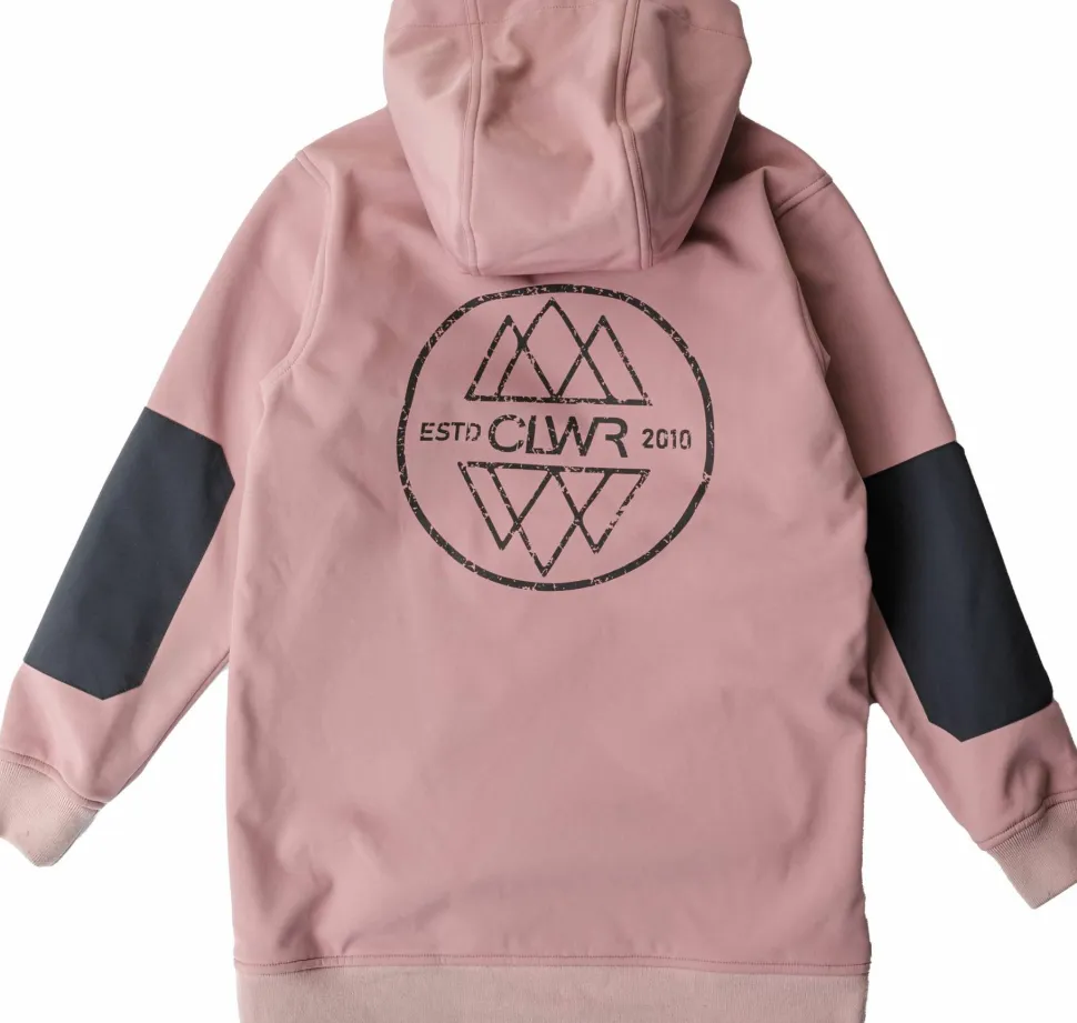 ColourWear Youth Est 2010 Hoodie Dark Rose