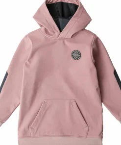ColourWear Youth Est 2010 Hoodie Dark Rose