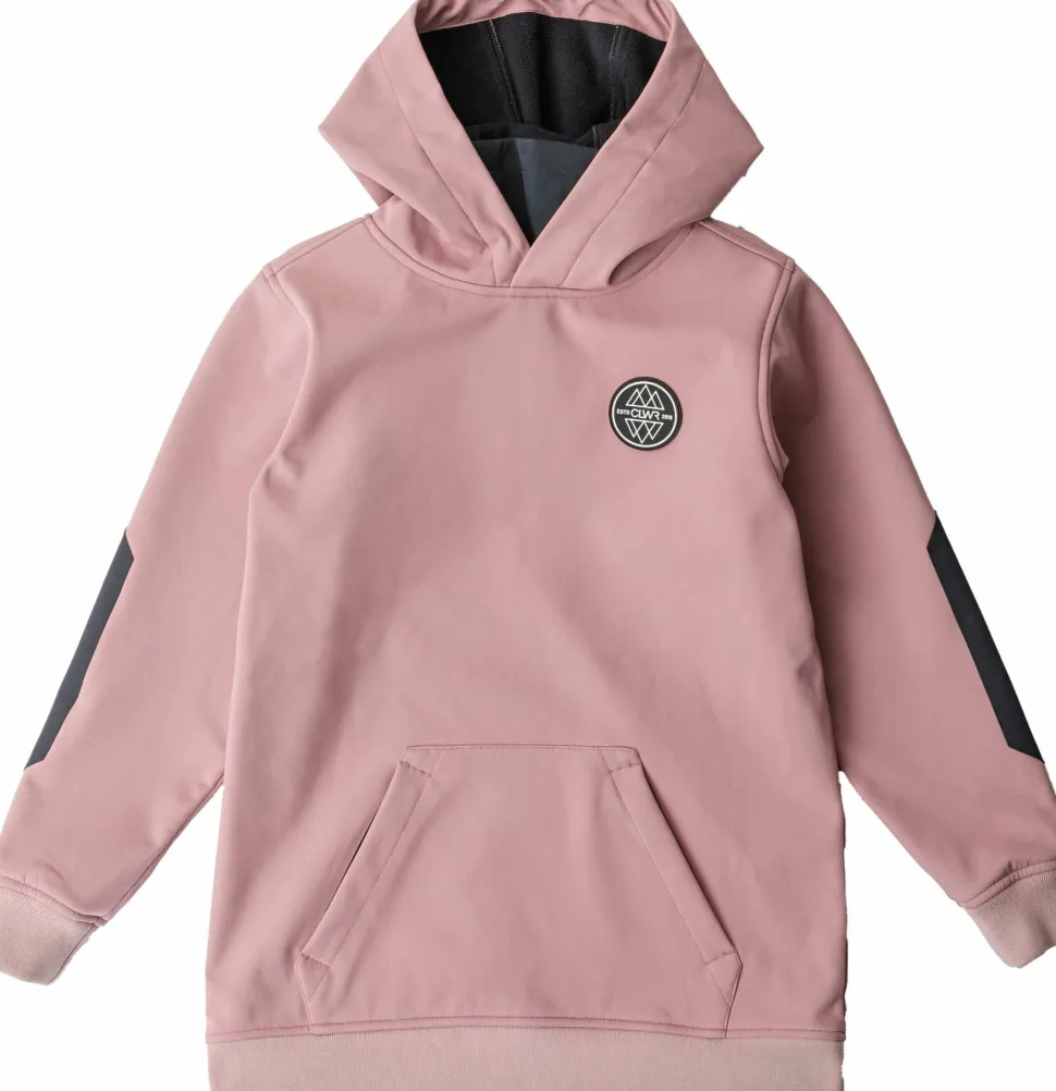ColourWear Youth Est 2010 Hoodie Dark Rose