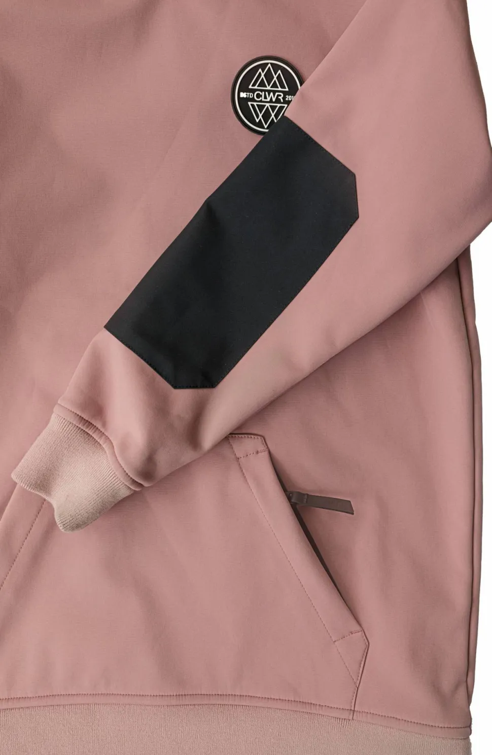 ColourWear Youth Est 2010 Hoodie Dark Rose