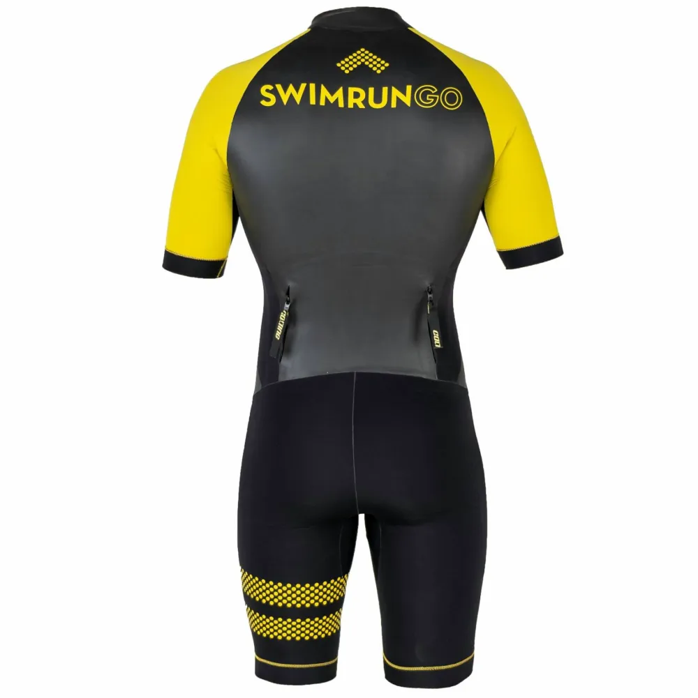 Colting Wetsuits Men's Swimrun Go Black/Yellow Online