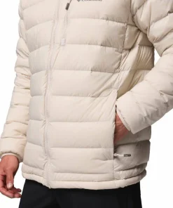 Columbia Men's Drift Peak Stretch Down Hooded Jacket Dark Stone
