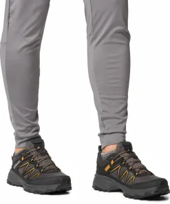 Columbia Men's Peakfreak Rush Outdry Hiking Shoe Black, Raw Honey