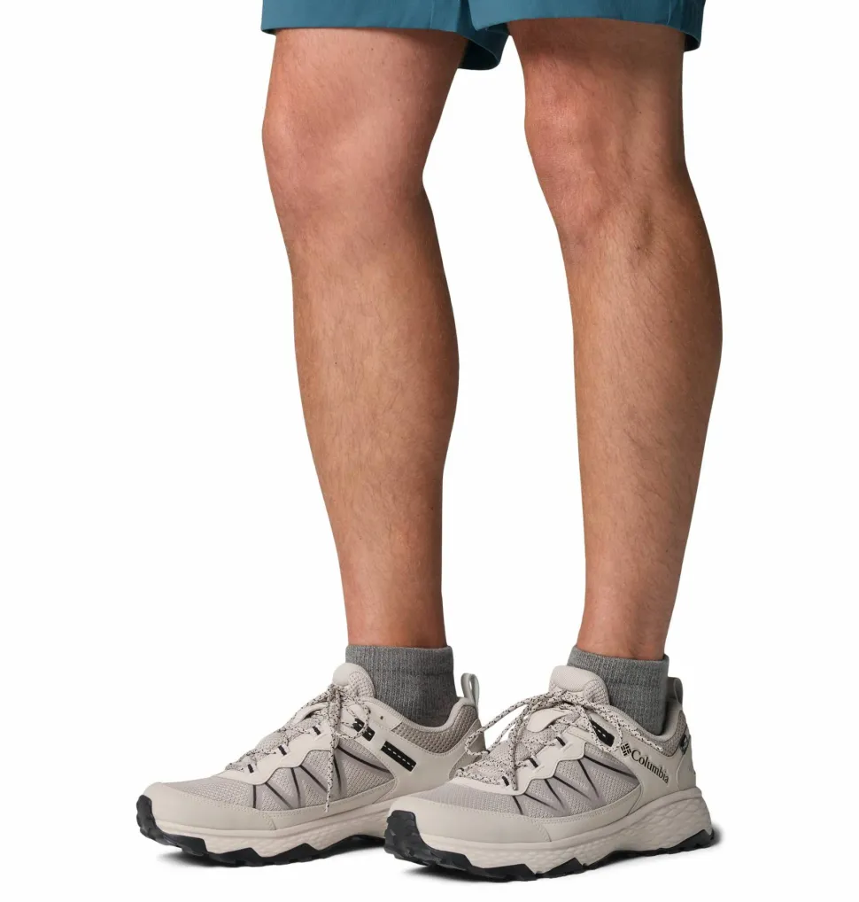 Columbia Men's Peakfreak Rush Outdry Hiking Shoe Soft Taupe, Black