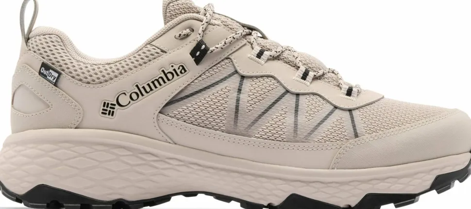 Columbia Men's Peakfreak Rush Outdry Hiking Shoe Soft Taupe, Black