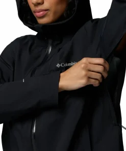 Columbia Women's Trailborne 2.5L Packable Waterproof Jacket Black Hot